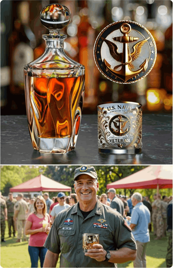 What is Sheremart Veteran Tribute Glass